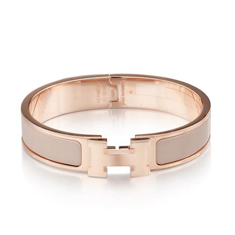 hermes solid gold h cuff|Hermes fusion bracelets for women.